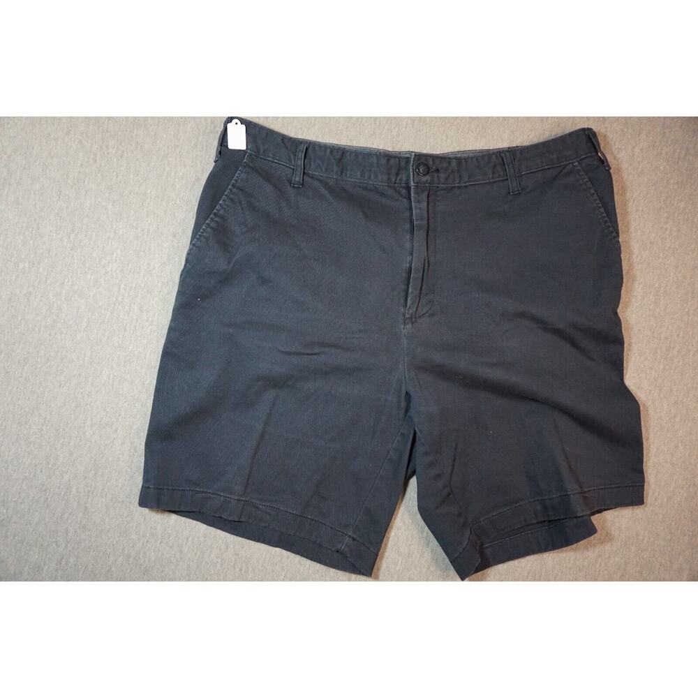 Nautica Mens Twill Shorts Sz 38 Navy 8.5" inseam
